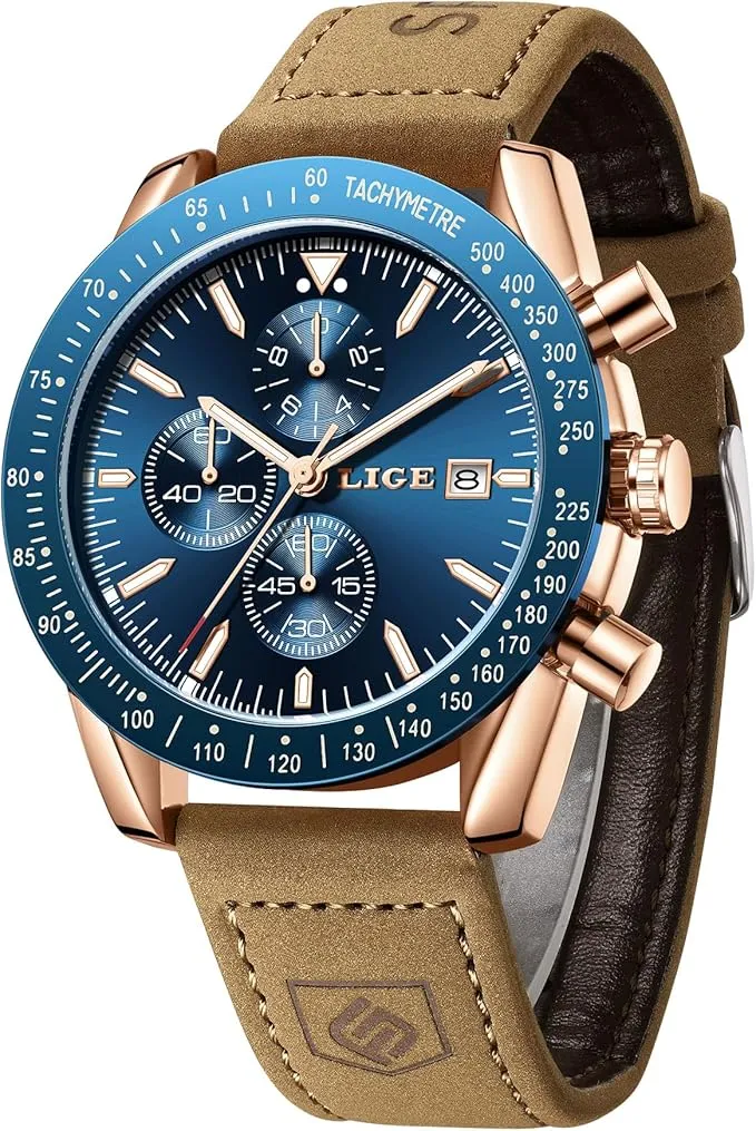 LIGE Reloj Hombre