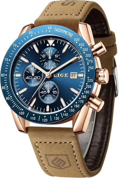 LIGE Reloj Hombre