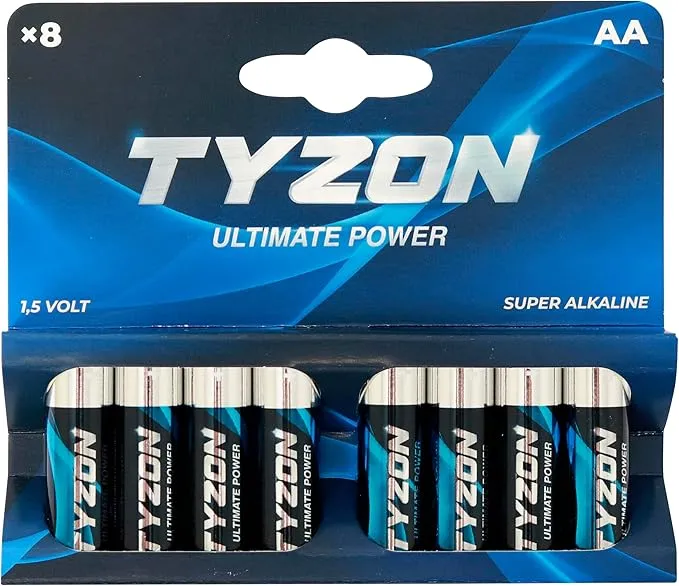Pilas AA TYZON PACK8
