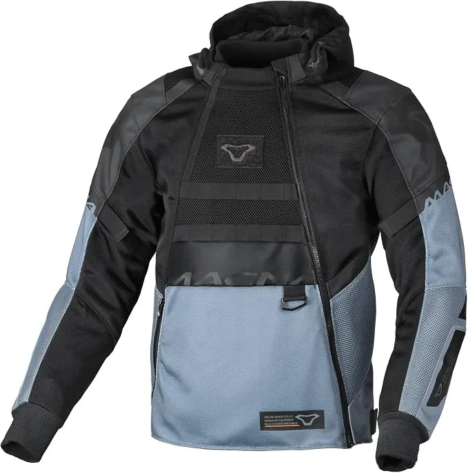 Macna REBELITE Chaqueta Moto Negro/Gris Talla M