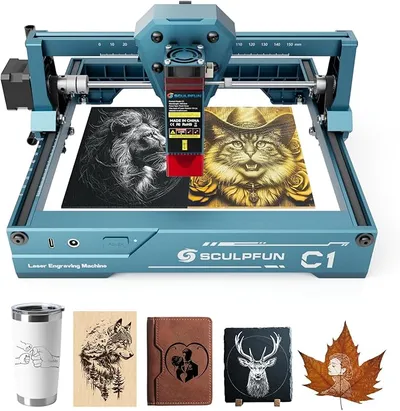 SCULPFUN C1 Mini grabadora láser portátil