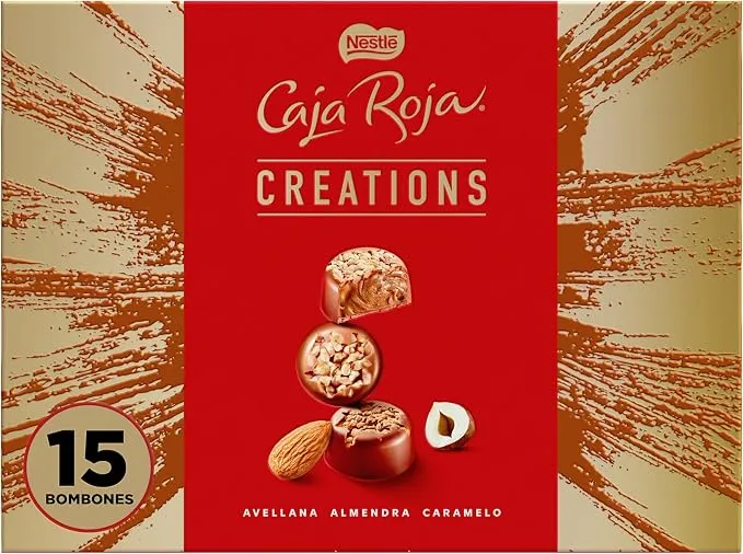 Nestlé Caja Roja Surtido Chocolate con Leche Estuche 194g