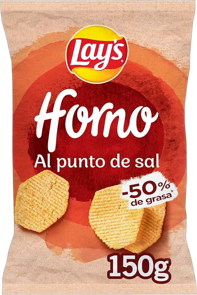 Lay's Horno, Patatas al horno al punto de sal con menos grasa