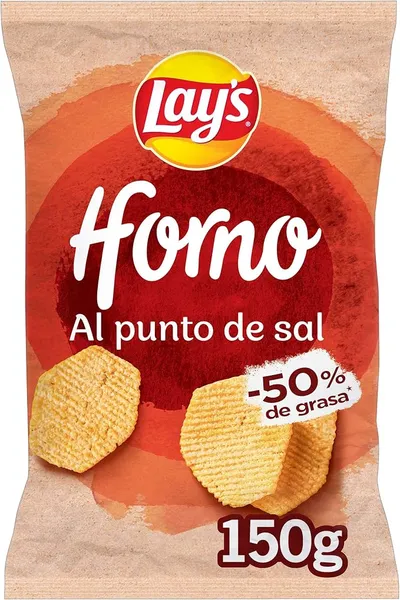 Lay's Horno, Patatas al horno al punto de sal con menos grasa