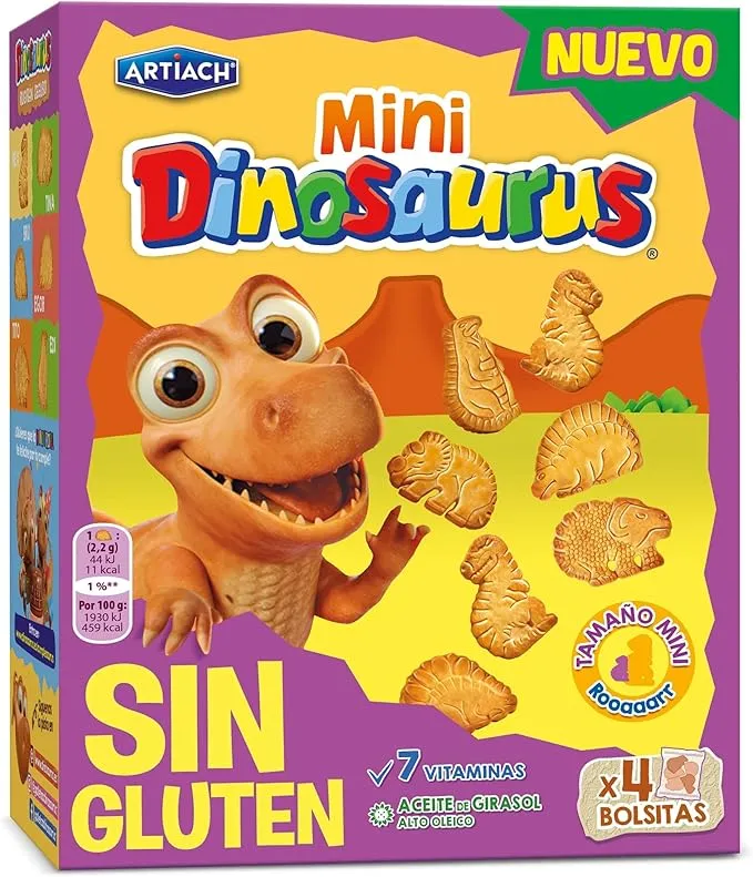 Artiach Mini Dinosaurus SIN GLUTEN