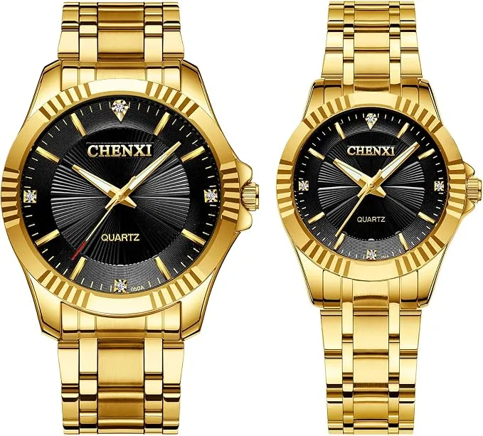 Reloj Analógico de Cuarzo con Calendario y Brazalete de Acero Inoxidable