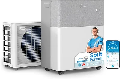 Midea Portasplit Pinguino Aire Acondicionado 4 en 1