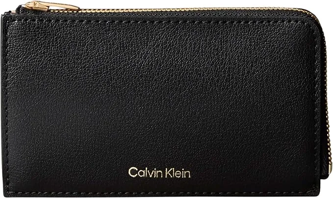 Calvin Klein Tarjetero Mujer Logo Cardcase con Cremallera