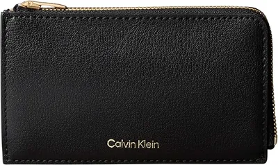 Calvin Klein Tarjetero Mujer Logo Cardcase con Cremallera