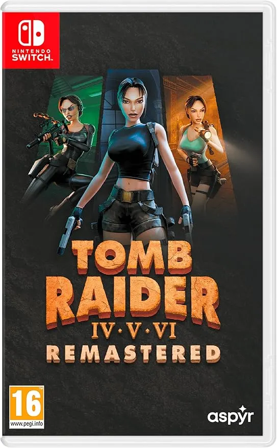 Tomb Raider IV-VI Remastered Starring Lara Croft -Switch