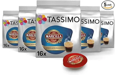 Tassimo Cápsulas Marcilla Café Descafeinado