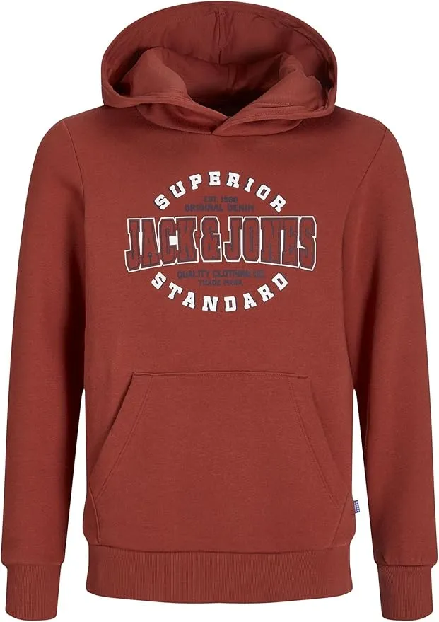 JACK&JONES JUNIOR JJELOGO Sweat Hood 2 Col 24/25 Noos MNI Sudadera con Capucha