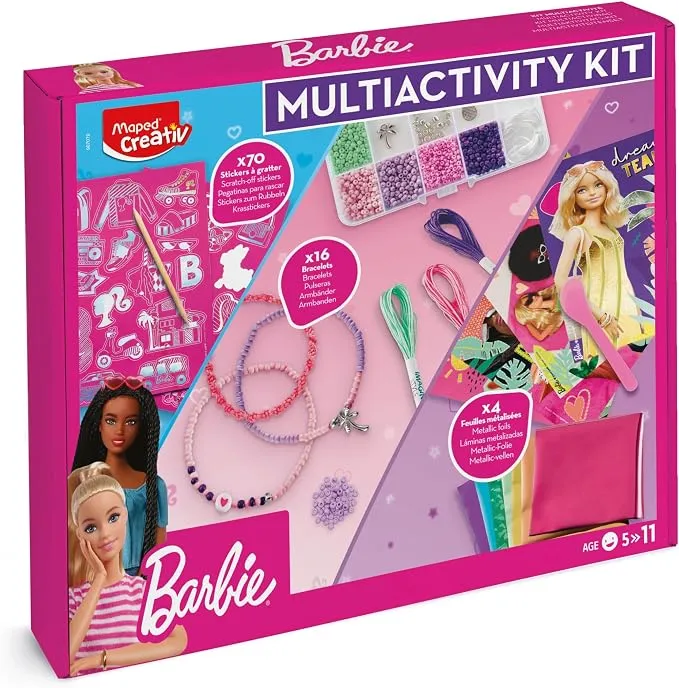 Maped Kit Multiactividad Barbie para Niños