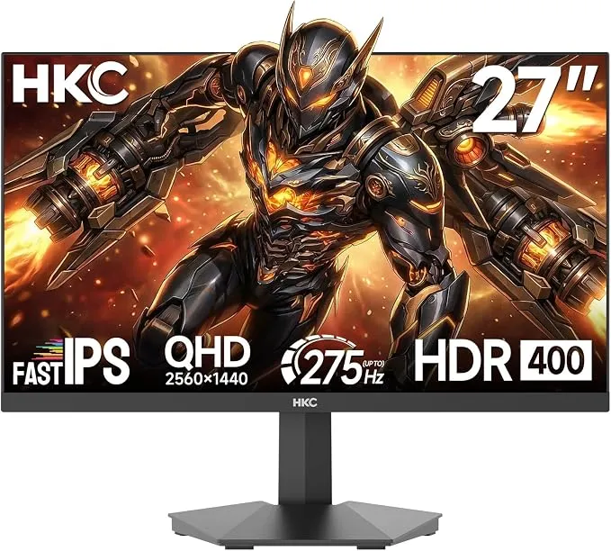 HKC Monitor Gaming 27" QHD 260Hz IPS 1ms HDR400 95% DCI-P3