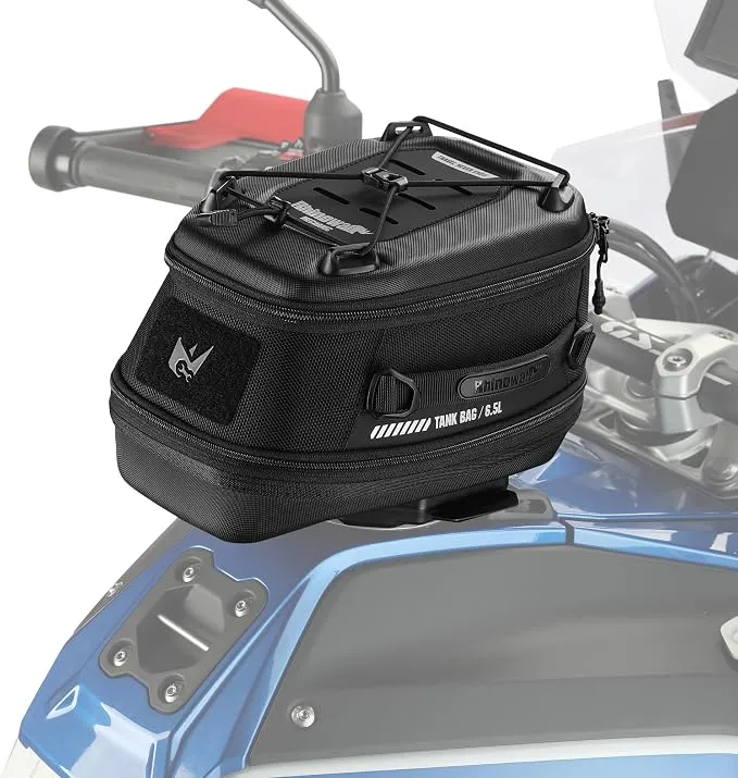 Bolsa de Depósito Magnética Rhinowalk para Moto 5-6.5L con Liberación Rápida