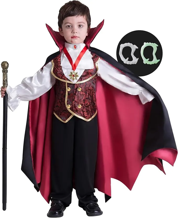 Disfraz Vampiro Gótico Spooktacular Creations para Niño