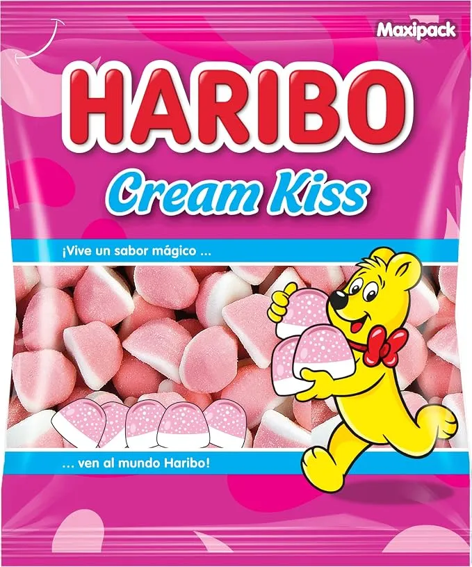 Caramelos Haribo Cream Kiss 1 kg