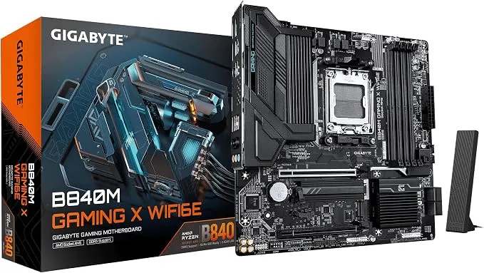 Gigabyte B840M Gaming X WIFI6E: Placa Base Micro ATX para AMD Ryzen