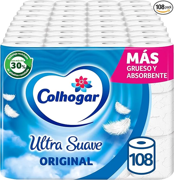 Papel higiénico Colhogar Ultra Suave