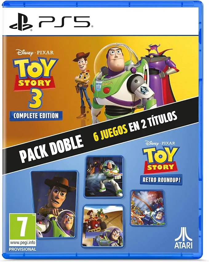 Toy Story: Retro Roundup! + Toy Story 3 Complete Edition Double Pack