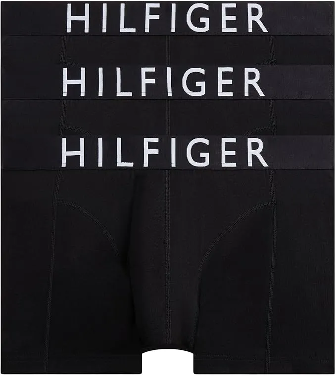 Pack 3 Bóxers Trunk Tommy Hilfiger UM0UM03885 Negro Talla L