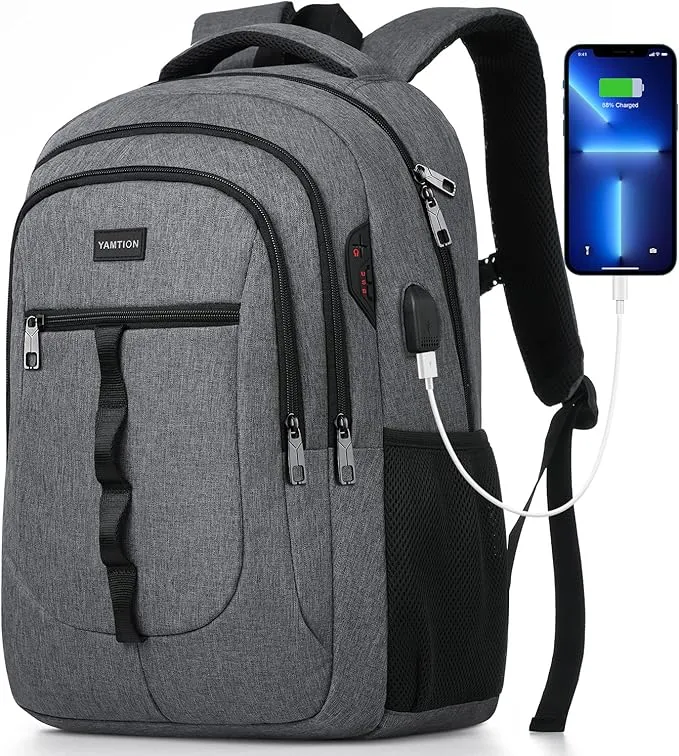 Mochila Escolar YAMTION Unisex para Estudiantes y Oficina