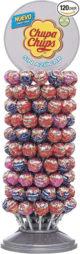 CARAMELOS CHUPA CHUPS SIN AZÚCAR