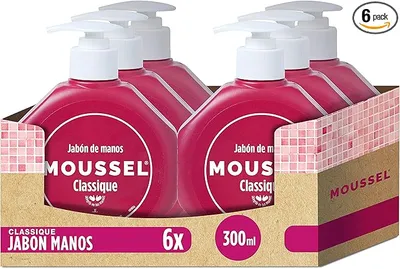 Moussel Jabón de Manos - Pack de 6