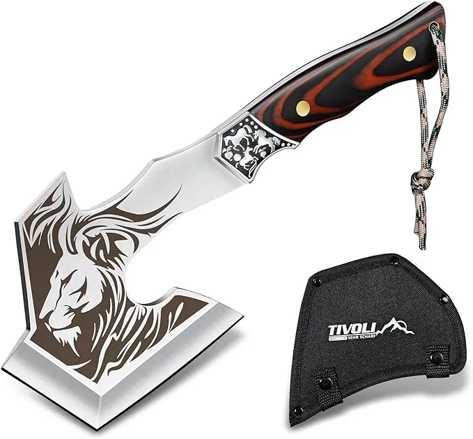 Hacha TIVOLI con Diseño de León