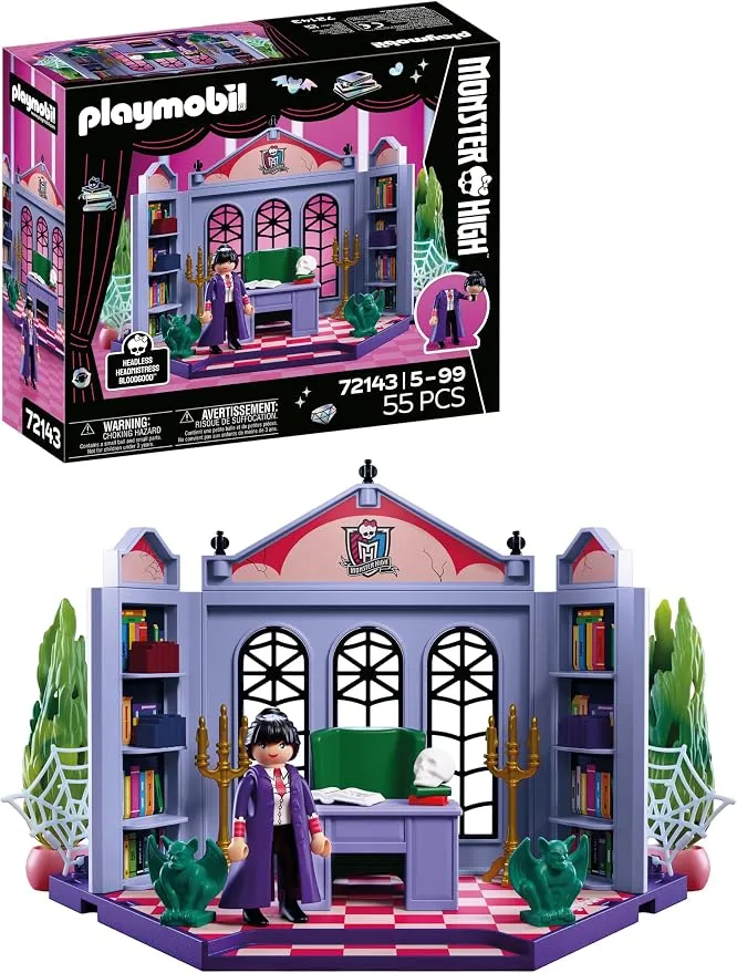 PLAYMOBIL Monster High™ Despacho de Bloodgood con Accesorios
