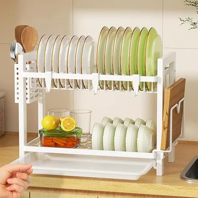 Escurreplatos Niffgaff de Acero Inoxidable - Organización y Durabilidad para tu Cocina