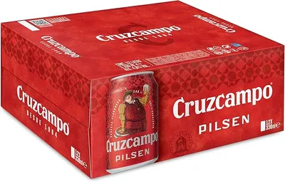 Cerveza lager Cruzcampo pack 12