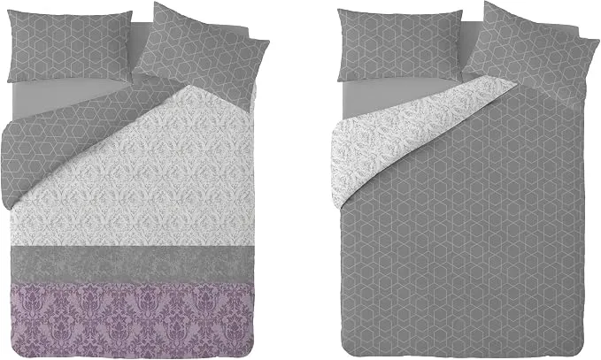 Funda Nórdica Reversible Textilhome Microfibra con Almohadas