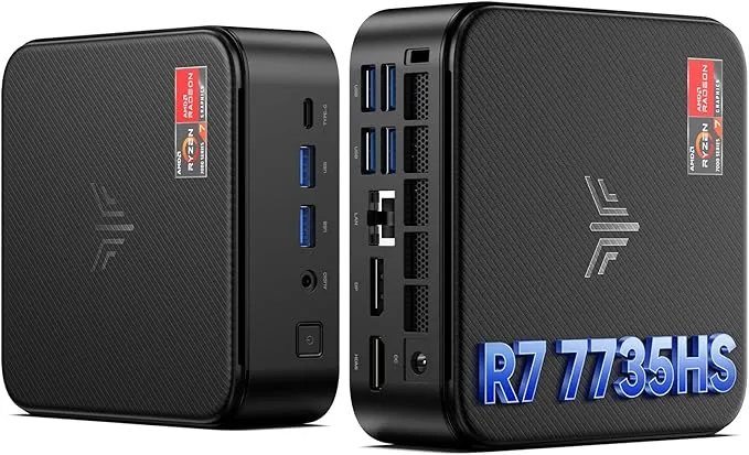 NiPoGi E3B Mini PC АMD Ryzen 7 7735HS W-11 Pro