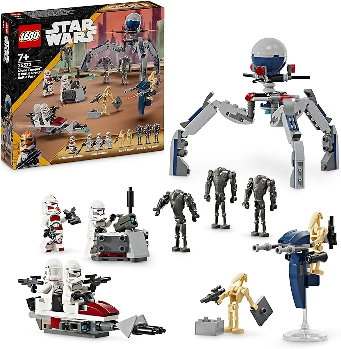 LEGO Star Wars Pack de Combate: Soldado Clon y Droide de Combate