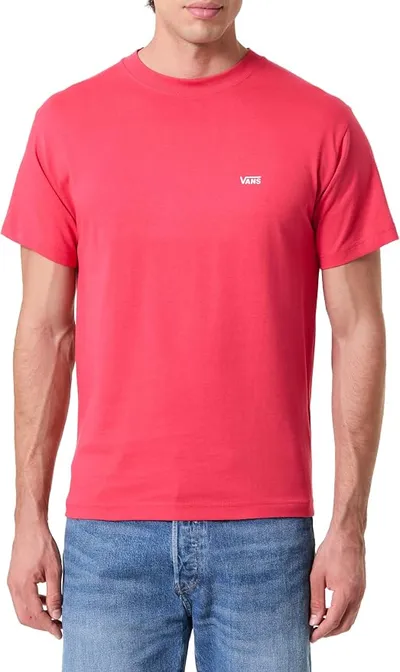 Camiseta Vans Pecho Izquierdo SS Crimson Haze Talla L