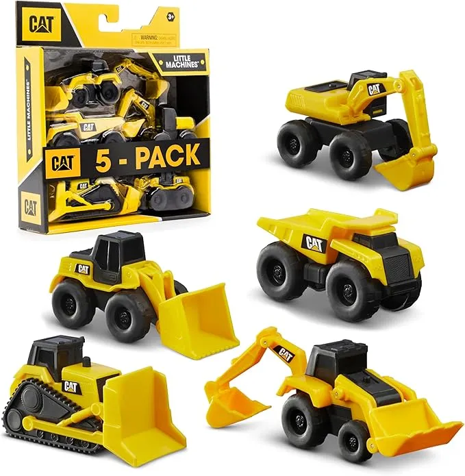 CAT Construction Little Machines 5-Pack