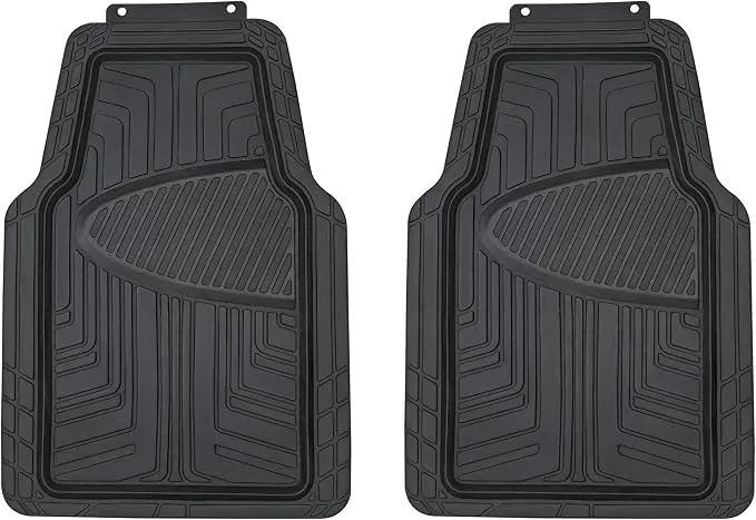 Pack 2 Alfombrillas Coche Amazon Basics Antideslizantes Recortables