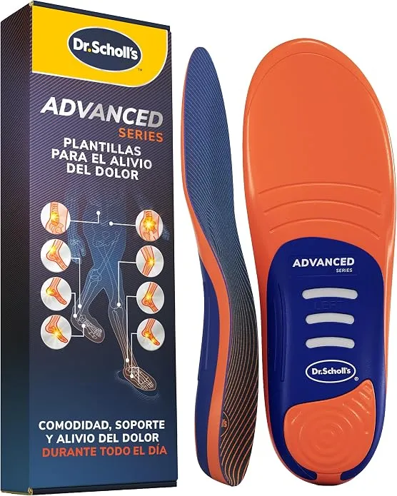 Dr. Scholl’s Plantillas Ortopédicas Avanzadas para Alivio del Dolor