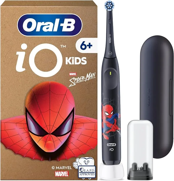 Cepillo de Dientes Eléctrico Oral-B iO Kids Marvel Spiderman para Niños +6 Años