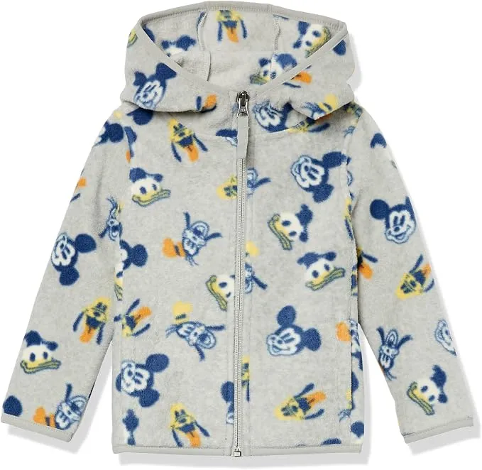 Amazon Essentials Niñas Chaqueta de Forro Polar con Cremallera