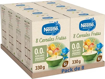 NESTLÉ 0%0% Papilla 8 Cereales con Fruta 330g
