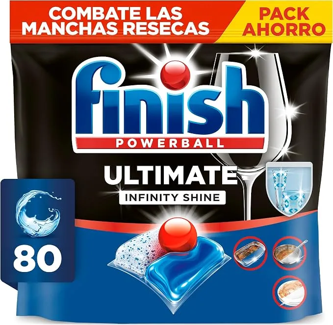 Pastillas Finish Ultimate Infinity para Lavavajillas