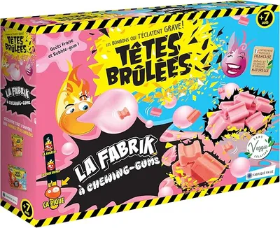 Kit para hacer tus propios chicles frutales Silverlit Têtes Brûlées