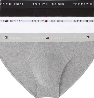 Tommy Hilfiger Calzoncillos Hip Briefs Pack de 3