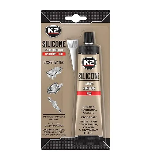 K2 Silicona de Juntas Motor - Sellador Alta Temperatura Rojo 85g