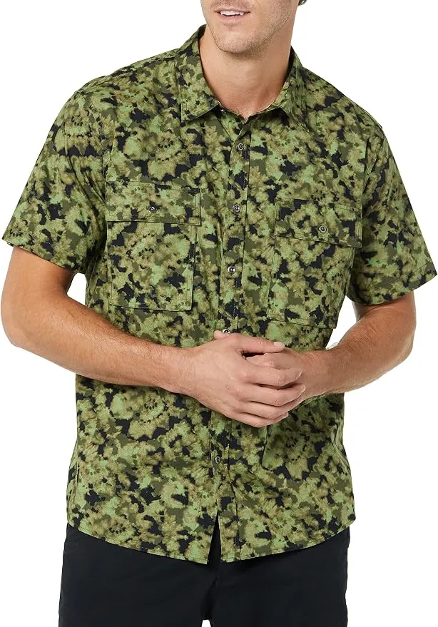 Camisa utilitaria Amazon Essentials manga corta hombre
