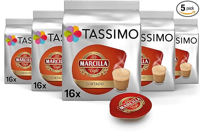 Marcilla 80 Cápsulas para Tassimo