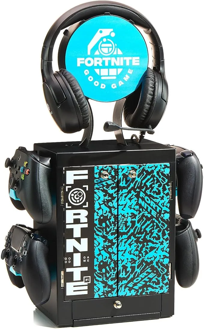 Numskull Armario y Soporte Oficial Fortnite Good Game Gaming para Juegos y Accesorios