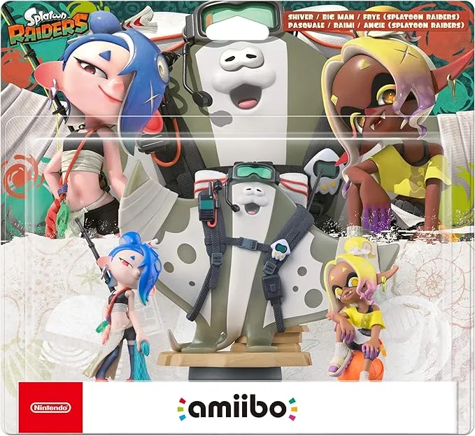Amiibos Splatoon Raiders #Switch2